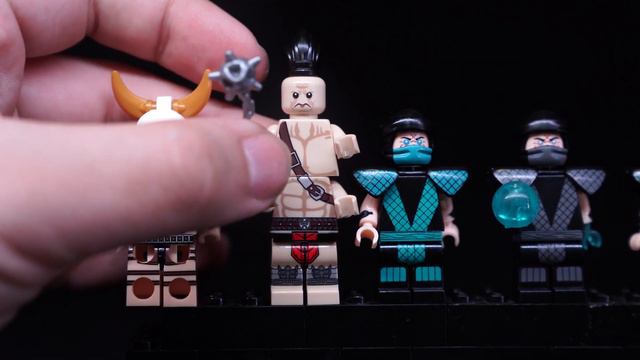 Lego Mortal Kombat Wave 2 Kopf Bootleg KF6102 Subzero Johnny Cage Goro Shao Kahn Review 4K смотреть онлайн