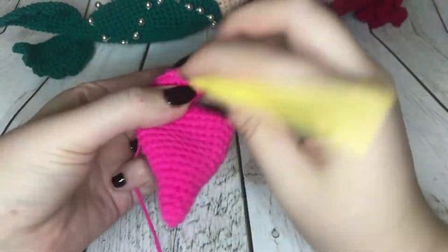 Русалка кукла крючком ( Часть 1 ). How to crochet mermaid doll. смотреть онлайн