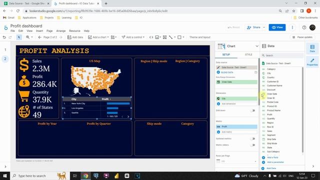 Create Google Looker Studio Finance Dashboard from Scratch | Data Studio Dashboard Tutorials Projec смотреть онлайн