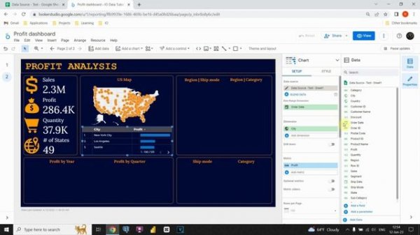 Create Google Looker Studio Finance Dashboard from Scratch | Data Studio Dashboard Tutorials Projec