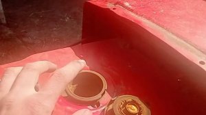 Мототрактор встановив датчика температури води