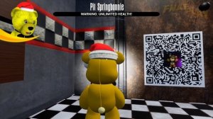 FNAF PLAY с НОЖОМ ПРОТИВ КОШМАРНОГО ПИТ СПРИНГ БОННИ + СЕКРЕТНЫЙ QR КОД и БОСС СКОТТ во ФНАФ !!!