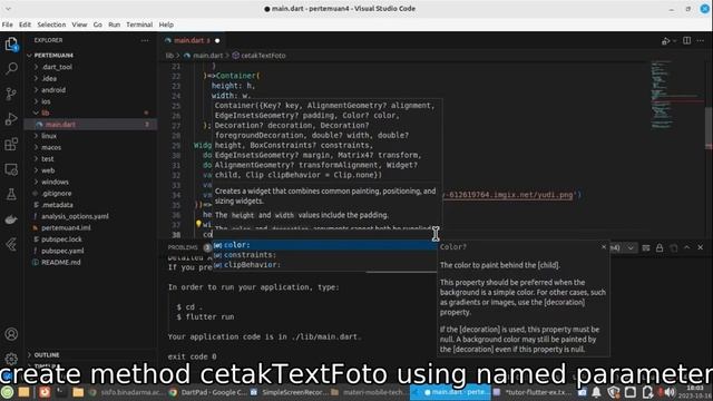 4.Program menampilkan sekumpulan data dgn ListView menggunakan method named dan unnamed parameter смотреть онлайн