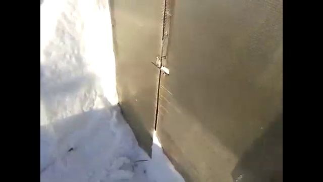 Скребок для снега (тепличный).mp4 смотреть онлайн