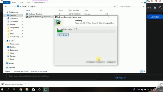 PyCharm Installation Windows 10 For Python (2022) смотреть онлайн