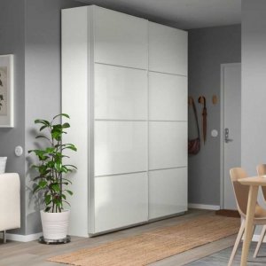 Сборка дверей шкафа купе Икея(Ikea)