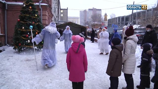 Курганские артисты нашли рецепт создания новогоднего настроения у детей смотреть онлайн