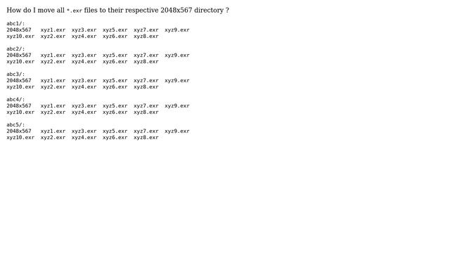 How do I move all file with specific extension to a specific directory? смотреть онлайн
