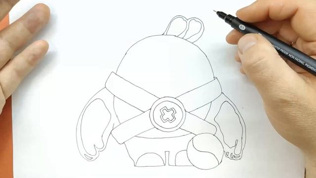 Как нарисовать Сквик - Бравл Старс - How to draw Squeak - Brawl Stars - Как нарисовать Скуик Бравл смотреть онлайн