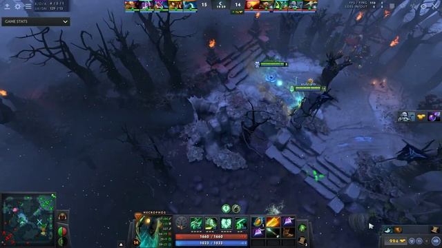 Necrophos Mid Lane Gameplay - Patch 7.24 (Dota 2 Gameplay) смотреть онлайн