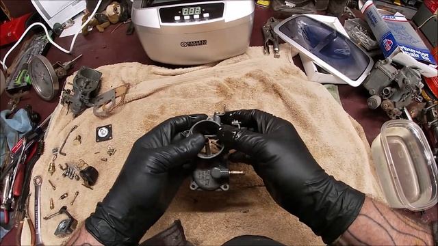How to rebuild a VW beetle solex carb - Harbor Freight Ultrasonic Cleaner - VW Bus - #vwbeetlesolex смотреть онлайн