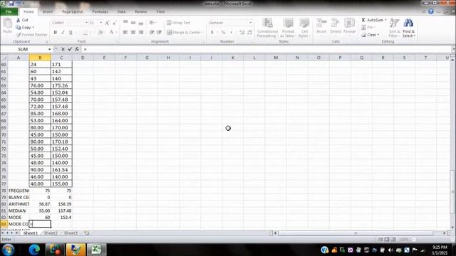How to Use Microsoft Excel with NVDA Part 10 - Descriptive Statistics смотреть онлайн