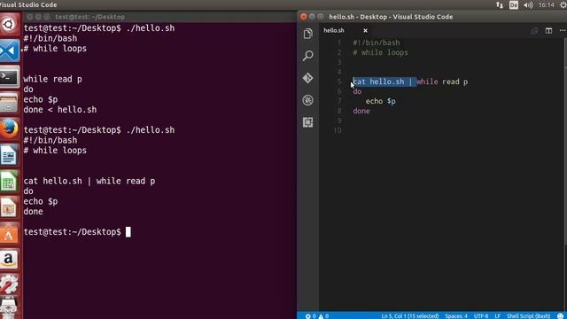 Shell Scripting Tutorial for Beginners - Read a file content in Bash смотреть онлайн