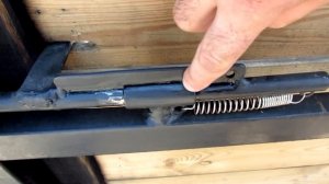 Замок на калитку без ключей. Новая ИДЕЯ, кто не знает, не откроет.