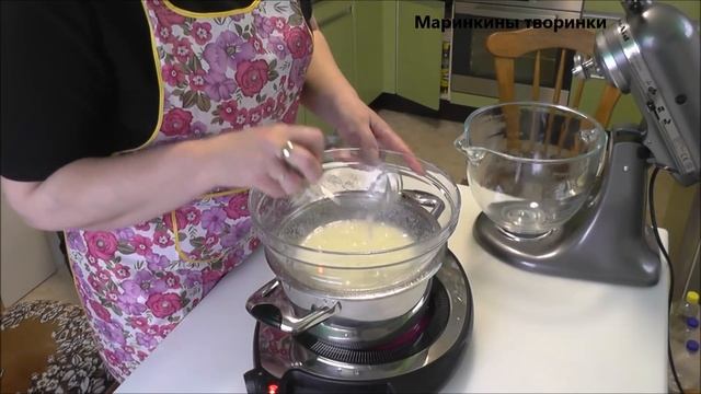 Бисквитный рулет, масляный крем. Маринкины творинки смотреть онлайн