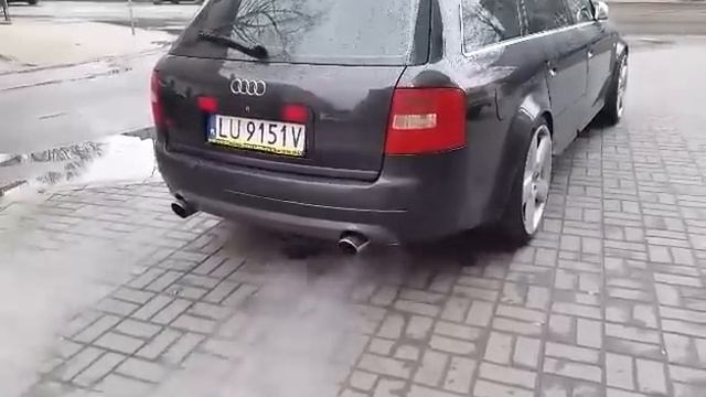 Audi S6 C5 wydech MTM смотреть онлайн