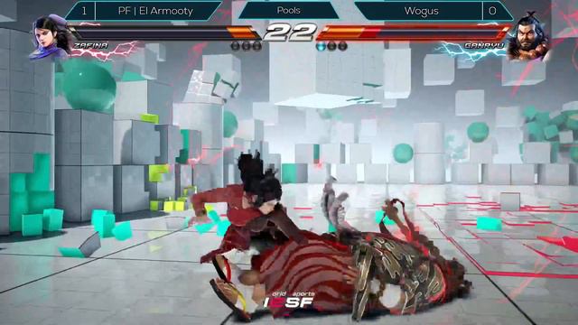PF | El Armooty (Zafina) vs Wogus (Ganryu) - Pools - IESF Dutch TEKKEN 7 Qualifier 2023 смотреть онлайн