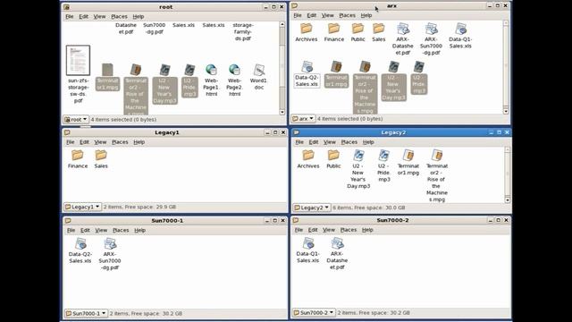 F5 ARX - Oracle Sun 7000 Integration Demo смотреть онлайн