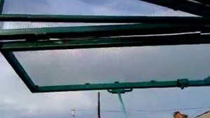 Двухскатная теплица из поликарбоната