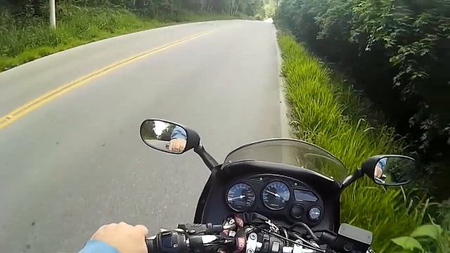 Passeando de Suzuki GSX 750F - Sjcam смотреть онлайн