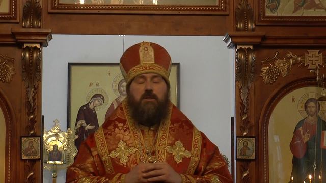 Проповедь в день Усекновения главы Пророка Господня Иоанна епископа Серапиона 11.09.2015 Кокшетау смотреть онлайн