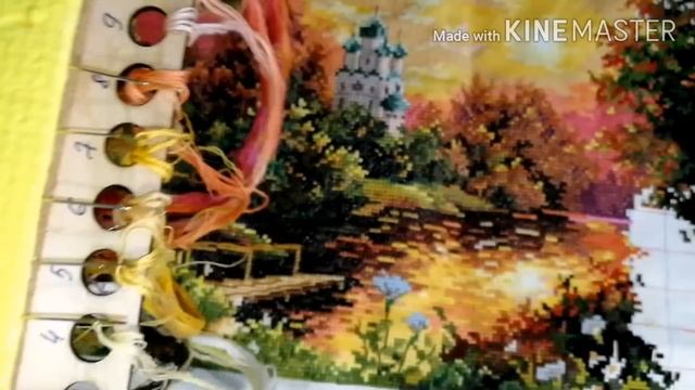 Вышивка крестом, вышивка бисером. что навышивала за 1,5 месяца) смотреть онлайн