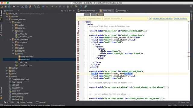 Relation Between Odoo Models: Create One2Many Field | Datatype In Odoo | Odoo Fields Tutorial смотреть онлайн