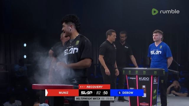 MUNIZ vs DEBOW | Power Slap 2 - Main Card смотреть онлайн