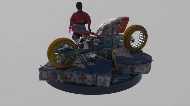 Game Ready Character and Bike смотреть онлайн