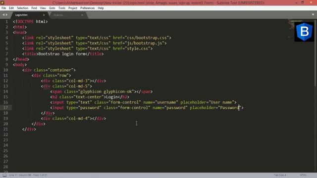 Bootstrap Login Form Source Code - Login Form Design Bootstrap - Awesome Bootstrap Login Form Code смотреть онлайн