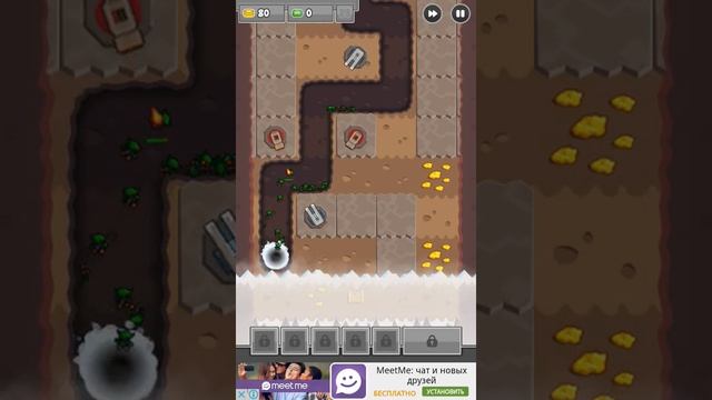Проба игры Digfender смотреть онлайн