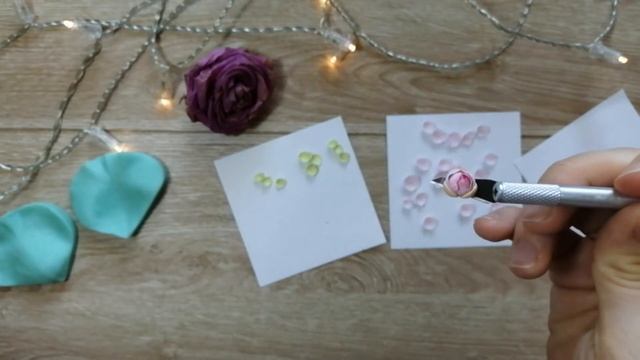 Брошь с пионами в форме месяца из полимерной глины смотреть онлайн