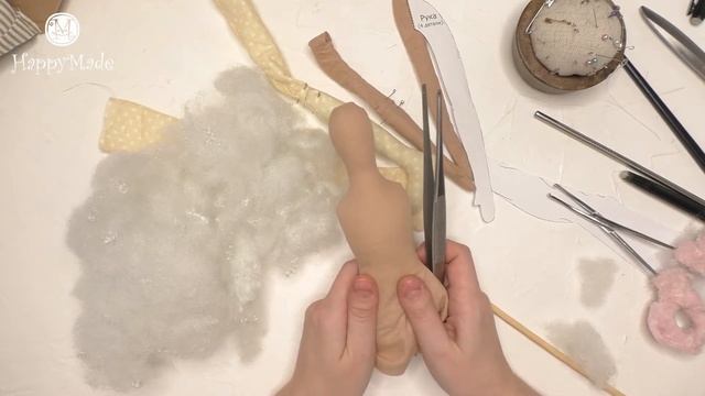 DIY Тело тильды с плоским личиком смотреть онлайн