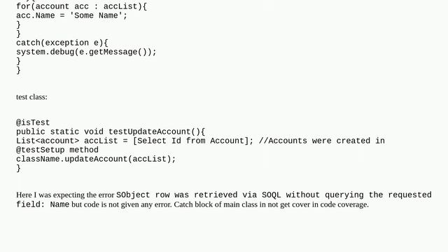 How to get code coverage for test class? смотреть онлайн