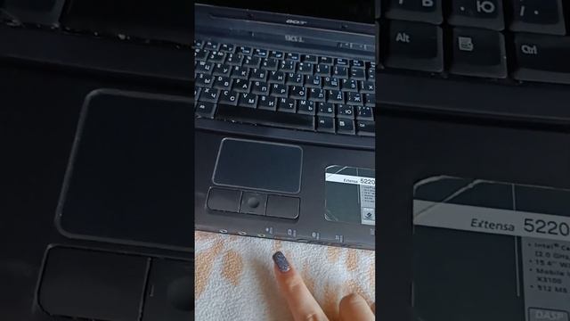 Обзор на ноутбук Acer extensa 5220 series для Авито (не запчасти) смотреть онлайн