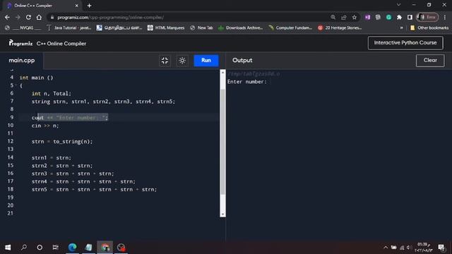 2. C++ compute number n+nn+nnn+nnnn+nnnnn | Assignment | @ITParkeducation смотреть онлайн