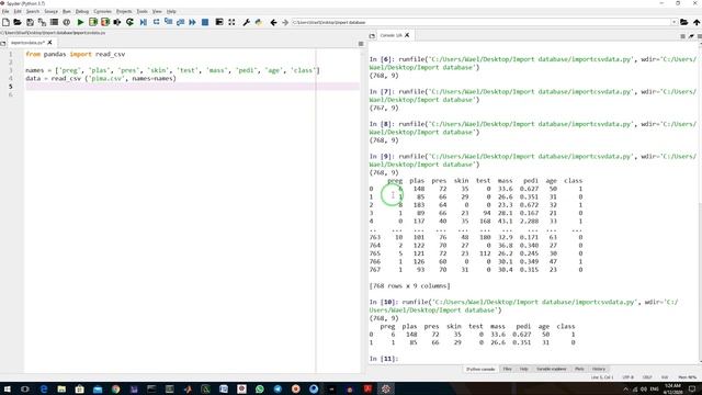 How to load machine learning (ML) data الدرس الثاني: كيفية استدعاء قواعد البيانات في بايثون وتحليله смотреть онлайн