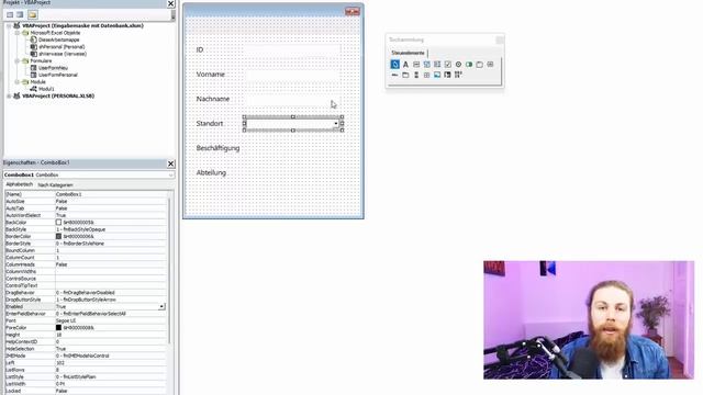 Eingabemaske mit Datenbank in Excel VBA UserForm erstellen + kostenloser Download смотреть онлайн