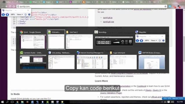 tutorial cara melakukan qunit testing pada program php смотреть онлайн