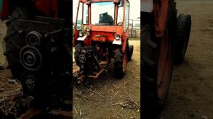 Самодельный измельчитель веток привод ВОМ трактора Т-25