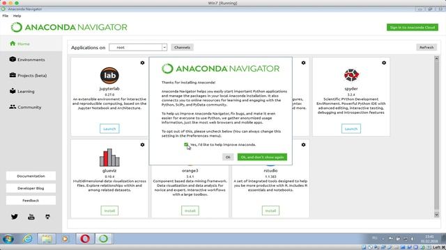 2.1 Установка Anaconda в Windows. Основы Python смотреть онлайн