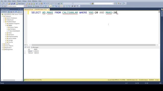 3 Dakikada SQL AND ve OR Operatörleri смотреть онлайн