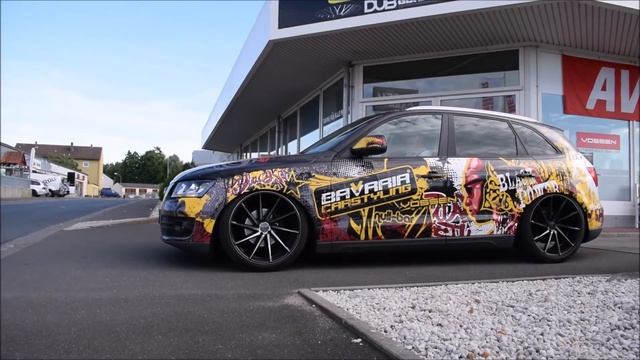 Audi Q5 auf 22" VOSSEN CVT und Null-Bar Bilstein Performance Airride Air Lift bagged смотреть онлайн