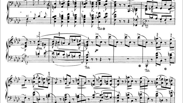 Chopin: Ballade Op.47 No.3 in A-flat Major (Glemser) смотреть онлайн