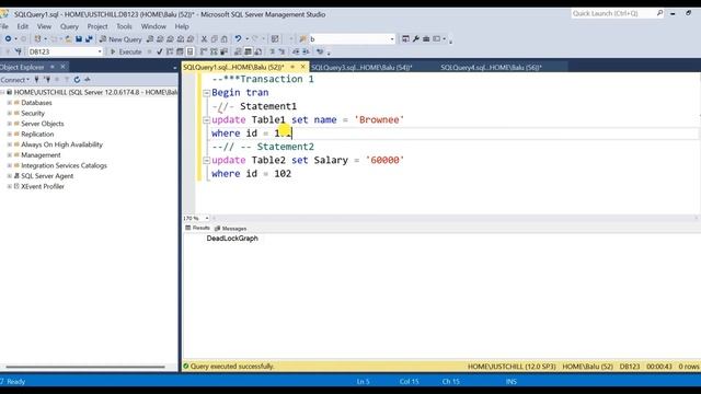 How to Capture deadlock in SQL server | Trace deadlock | SQL interview Q&A | Ms SQL смотреть онлайн