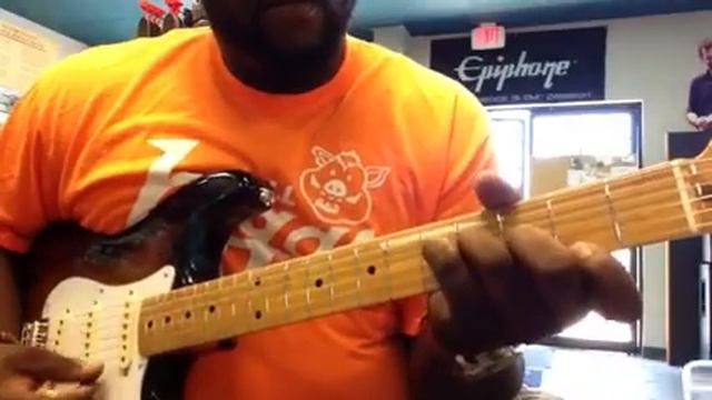 [R&B Guitar] Trying out a used fender twin reverb смотреть онлайн