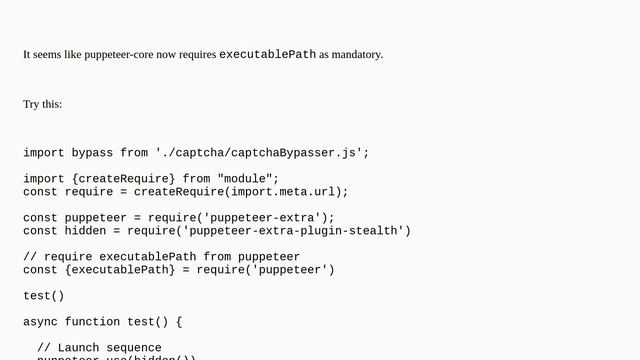 Puppeteer error: An `executablePath` or `channel` must be specified for `puppeteer-core` смотреть онлайн