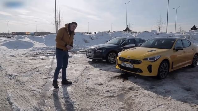 СТИНГЕР против СУПЕРБ'а! Или как ШКОДА УНИЗИЛА Корею... смотреть онлайн