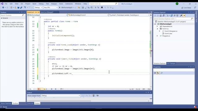 C# Windows Forms Lektion 3a timer, imageList смотреть онлайн