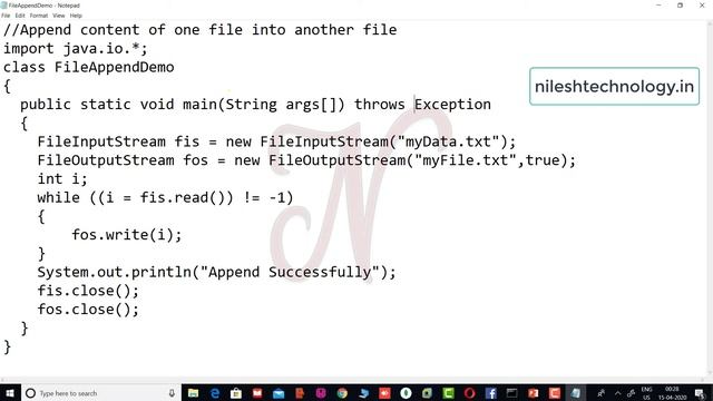 Java Byte Stream | FileInputStream | FileOutputStream | BufferedInputStream | BufferedOutputStream смотреть онлайн